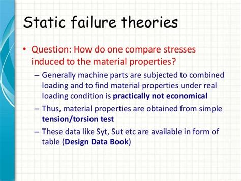 nptel static failure theory